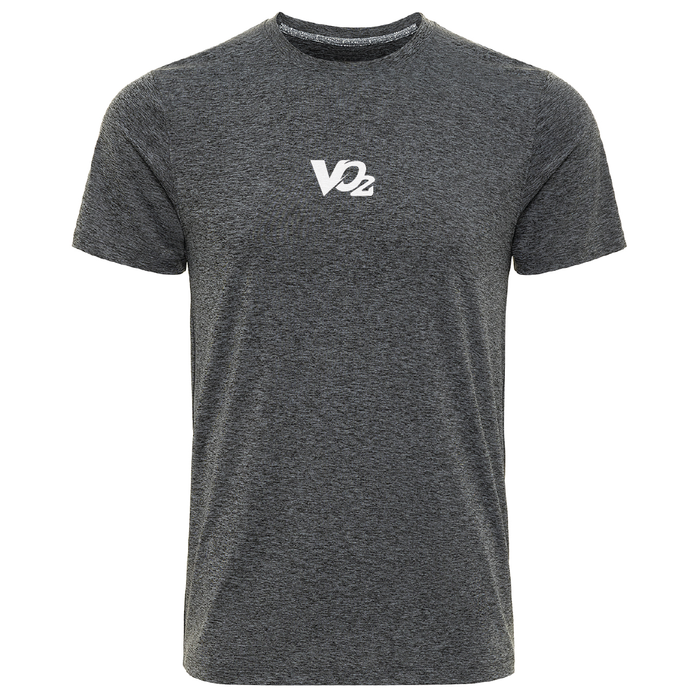 Heathered Icon Tee - Black
