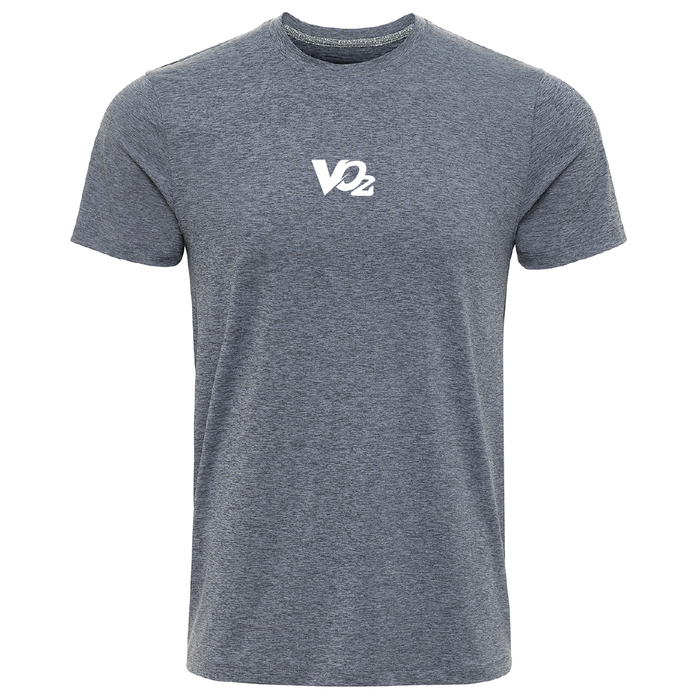 Heathered Icon Tee - Gray
